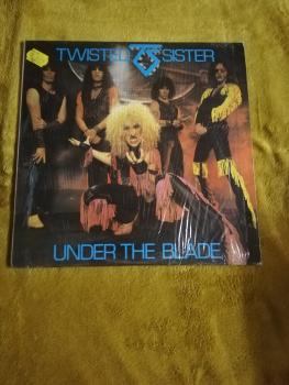 Twisted Sister-Under the Blade 1982 Secret Records SECLP/2004 Italienische Pressung NM/VG