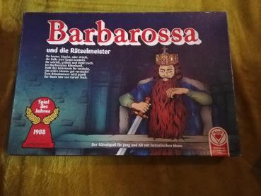 Barbarossa und die Rätselmeister Spiel des Jahres 1988 komplett in guten Zustand ASS