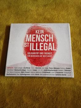 Kein Mensch ist Illegal(Solidarität und Freiheit für Menschen auf der Flucht)Doppel-CD im Pappschuber 2015 Unter Schafen Records USR #068