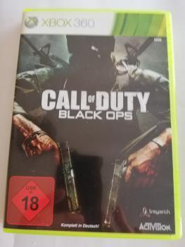 Call of Duty Black OPS X-BOX 360 USK ab 18