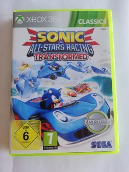 Sonic All Stars Racing Transformed X-BOX 360 USK ab 6