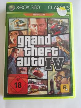 Grand Theft Auto IV X-BOX 360 ohne Anleitung USK ab 18