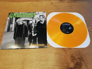 Green Day-Warning 2014 Adeline Records 47613-1 Oranges Vinyl Limited Edition US Pressung NM/NM