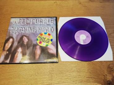 Deep Purple-Machine Head 1978 Purple Records DC 12 Französische Pressung Limited Edition Lila Vinyl NM/VG+