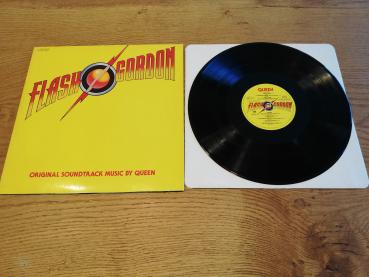Queen Flash Gordon Original Soundtrack 1980 EMI 1C 064-64 203 Deutsche Pressung VG+/VG+(Name auf Platte und Cover)