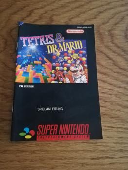 Super Nintendo Tetris & Dr. Mario Spielanleitung SNSP-ATFP-NOE