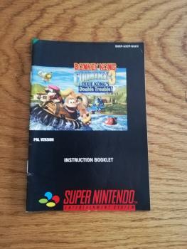 Super Nintendo Donkey Kong Country 3 Spielanleitung SNSP-A3CP-NUKV