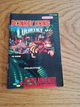 Super Nintendo Donkey Kong Country Spielanleitung SNSP-8X-NOE