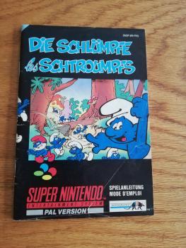 Super Nintendo Die Schlümpfe Spielanleitung SNSP-8R-FRG