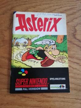 Super Nintendo Asterix Spielanleitung SNSP-XE-NOE (oben leicht beschrieben)