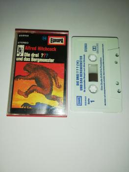 Die Drei Fragezeichen Folge 14 und das Bergmonster Weiß mit Blauen Druck 515914.8 Europa