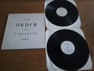 New Order-Substance 1987 Factory RTD 50 Doppel LP Deutsche Pressung VG+/VG+
