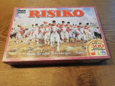 Risiko Parker 1994 14538100 noch unbespielt im Top Zustand( Figuren noch teilweise nicht ausgestanzt)