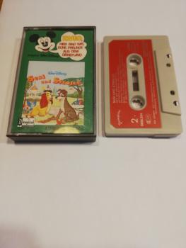 Susi und Strolch Grau mit Roten Aufkleber 0656.504 Disneyland Records