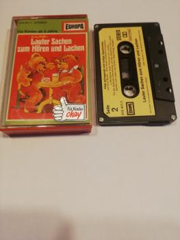 Enid Blyton Lauter Sachen zum Hören und Lachen 5-fach Silber geschraubt Schwarz mit Beigen Aufkleber 515411.1 Europa