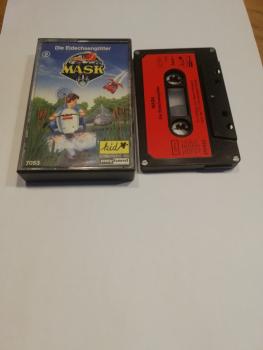 MASK Folge 9 Eidechsengötter 4-fach Silber geschraubt Schwarz mit Roten Aufkleber PB 7053 Polyband