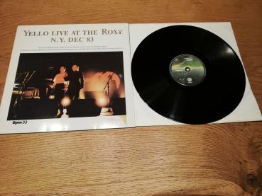 Yello Live at the Roxy N.Y. DEC 83 Mercury 1984 Deutsche Pressung VG/VG