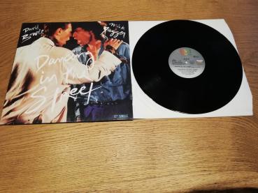 David Bowie& Mick Jagger Dancing in the Street 1985 EMI Maxi Single 1C K060 2007886 VG+/VG+