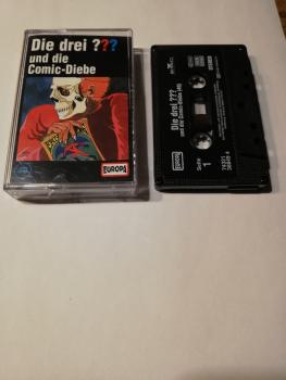 Die Drei Fragezeichen Folge 49 und die Comic-Diebe 5-fach Schwarz geschraubt Schwarz mit Weißen Druck 8869721462 4/1 Europa