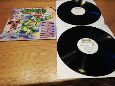 Teenage Mutant Hero Turtles Power Hits 2 1991 WEA 9548-30530-1 Deutsche Pressung Doppel-LP VG+/VG+