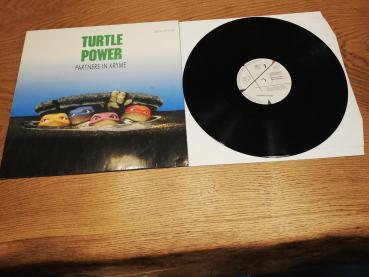 Turtle Power Partners in Kryme 1990 SBK Records 060203933 6 Europäische Pressung Maxi-Single VG+/VG+