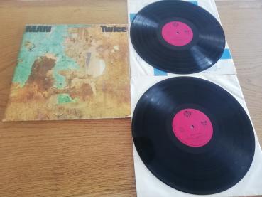 Man Twice 1972 PRT 86050 XT Deutsche Pressung Doppel LP VG/VG