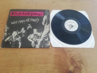 Strassenjungs Wir ham ne Party 1979 Tritt Records Tritt 001 Deutsche Pressung VG/VG