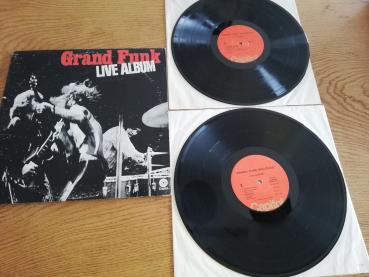 Grand Funk Live Album 1970 Capitol Records SWBB 633 Canadische Pressung 2 LP VG+/VG