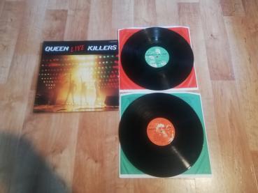 Queen Live Killers 1979 EMI Electrola 1C164-62792/93 Deutsche Pressung Doppel LP VG+/VG