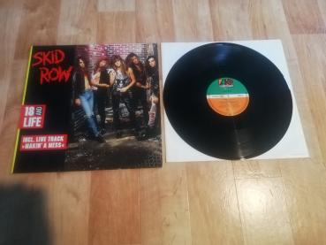 Skid Row 18 and Life 1989 Atlantic 786277-0 Deutsche Pressung VG+/VG+