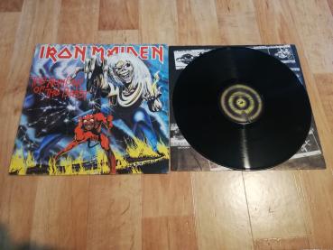 Iron Maiden The Number of the Beast 1982 EMI 1C 064-07 608 Europäische Pressung VG/VG