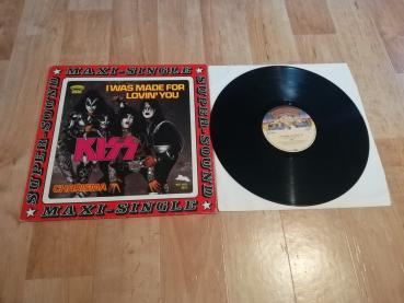 Kiss I was made for lovin`you 1979 Casablanca BZC 4422 Maxi Single Deutsche Pressung VG+/VG+
