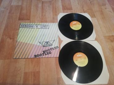 Aerosmith Live Bootleg 1978 CBS 68225  Doppel LP UK Pressung NM/VG+