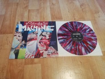 Sharky`s Machine A little Chin Music 1986 Love`s Simple Dreams LSD 08 Multicoloured Vinyl Deutsche Pressung NM/VG+