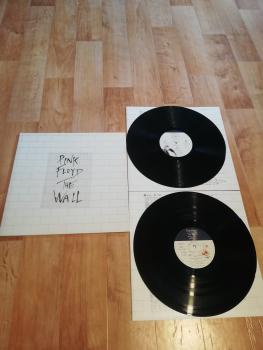 Pink Floyd The Wall 1979 Harvest 1C 198-63410/411  Deutsche Pressung VG+/VG+(Schwarzer Pink Floyd Schriftzug The Wall auf Frontcover)