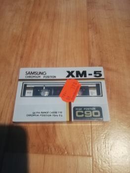 Samsung XM-5 Ultra Range Audio Leerkassette C90 Originalverpackt