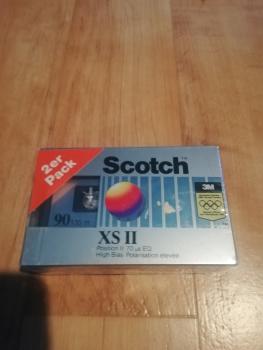 Scotch XS II 70 us EQ 90 Audio Leerkassetten 2er Pack Originalverpackt