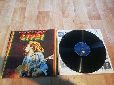 Bob Marley and the Wailers Live 1975 Island Records 89729 XOT Deutsche Pressung VG+/VG+