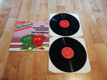 Die Ampelmännchen Der verschwundene Zebrastreifen/Der Fall Waldsee 1984 Karussell 28598-1 Sonderauflage Sonocord Doppel LP Deutsche Pressung VG/VG+