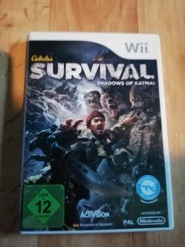 Cabela´s Survival Shadows of Katmai Nintendo Wii komplett mit Anleitung USK ab 12 Jahren