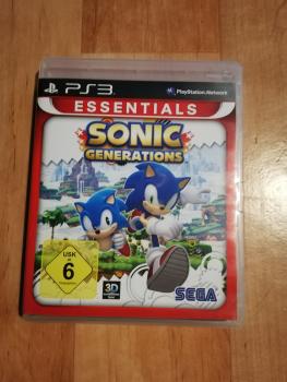 Sonic Generations Essentials Playstation 3 komplett mit Anleitung BLES 01236ES-GE USK ab 6 Jahren