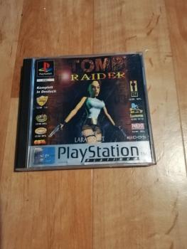 Tomb Raider Playstation 1 SLES 00486 Platinum komplett mit Anleitung USK ab 16