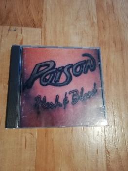 Poison Flesh & Blood 1991 Capitol Records CDEST2126/CDP 7918132