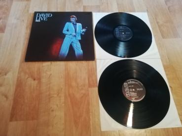 David Bowie David Live 1974 RCA CPL 2-0771 Doppel LP Deutsche Pressung VG+/VG+