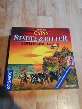 Die Siedler von Catan Städte & Ritter von Klaus Teuber komplett in sehr guten Zustand von 2002