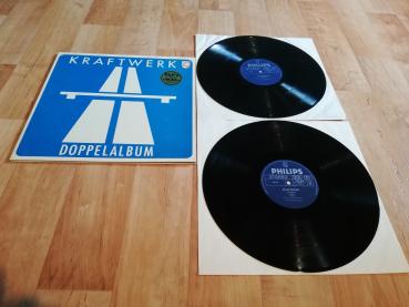Kraftwerk Autobahn Doppelalbum 1974 Philips 6623057 Deutsche Pressung NM/NM