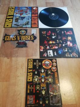 Guns`n Roses Appetite for destruction 1987 Geffen Records mit Zubehör Deutsche  Pressung 924148-1 VG+/VG+