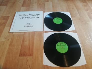 Ton Steine Scherben Keine Macht für Niemand 1972 David Volksmund Grünes Label 4015698 2007-1 Doppel-LP Deutsche Pressung VG+/VG+