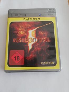 Resident Evil 5 Playstation 3 Platinum  Edition BLES00485/P Capcom USK ab 18 Jahren