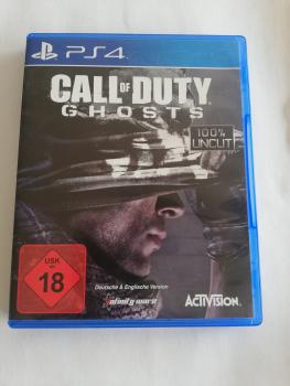 Call of Duty Ghosts 100% Uncut Playstation 4 CUSA 00025 USK ab 18 Jahren